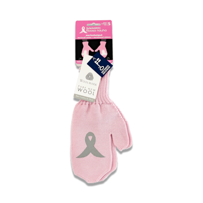 Roosa nauha merinotumput pinkki S