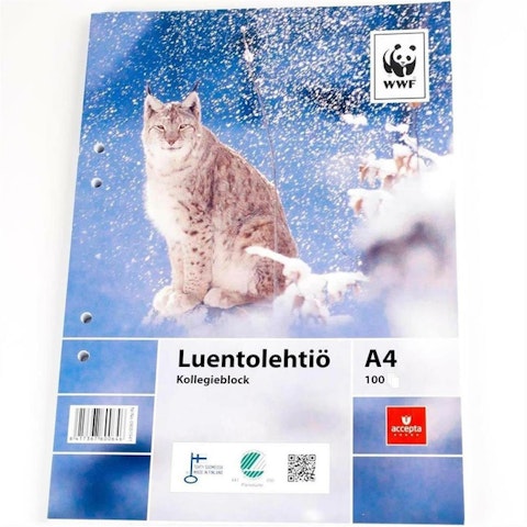 WWF Luentolehtiö A4 | K-Ruoka Verkkokauppa