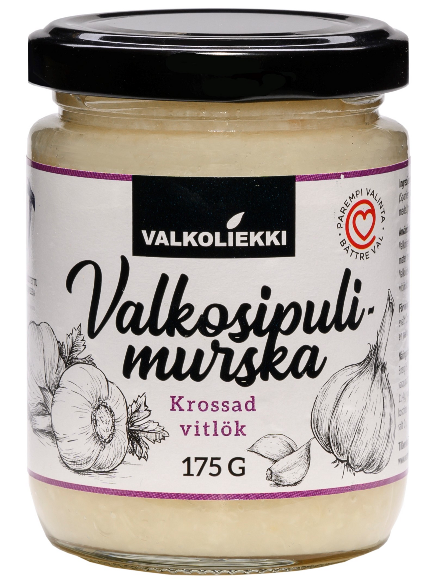 Valkoliekki Valkosipulimurska 175g