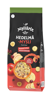 Myllärin mysli 750g hedelmä