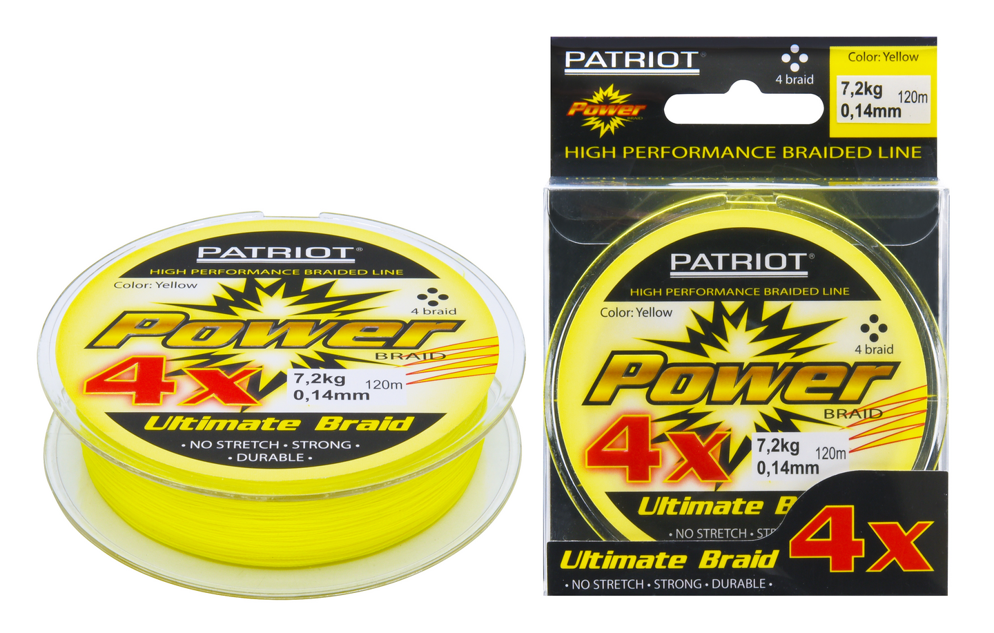 Patriot Power Braid 4X kuitusiima | K-Ruoka Verkkokauppa