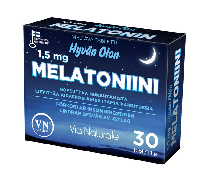 Hyvän Olon melatoniini 30 tabl