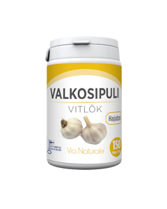 Via Naturale Valkosipuli hajuton 150kaps