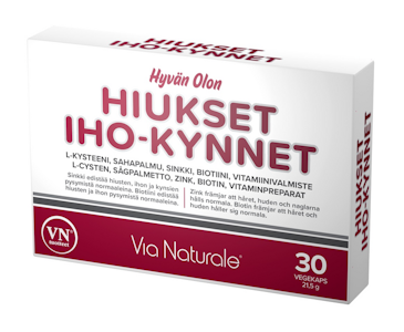 Hyvän Olon Hiukset-Iho-Kynnet 30 vegekaps. 21,5g