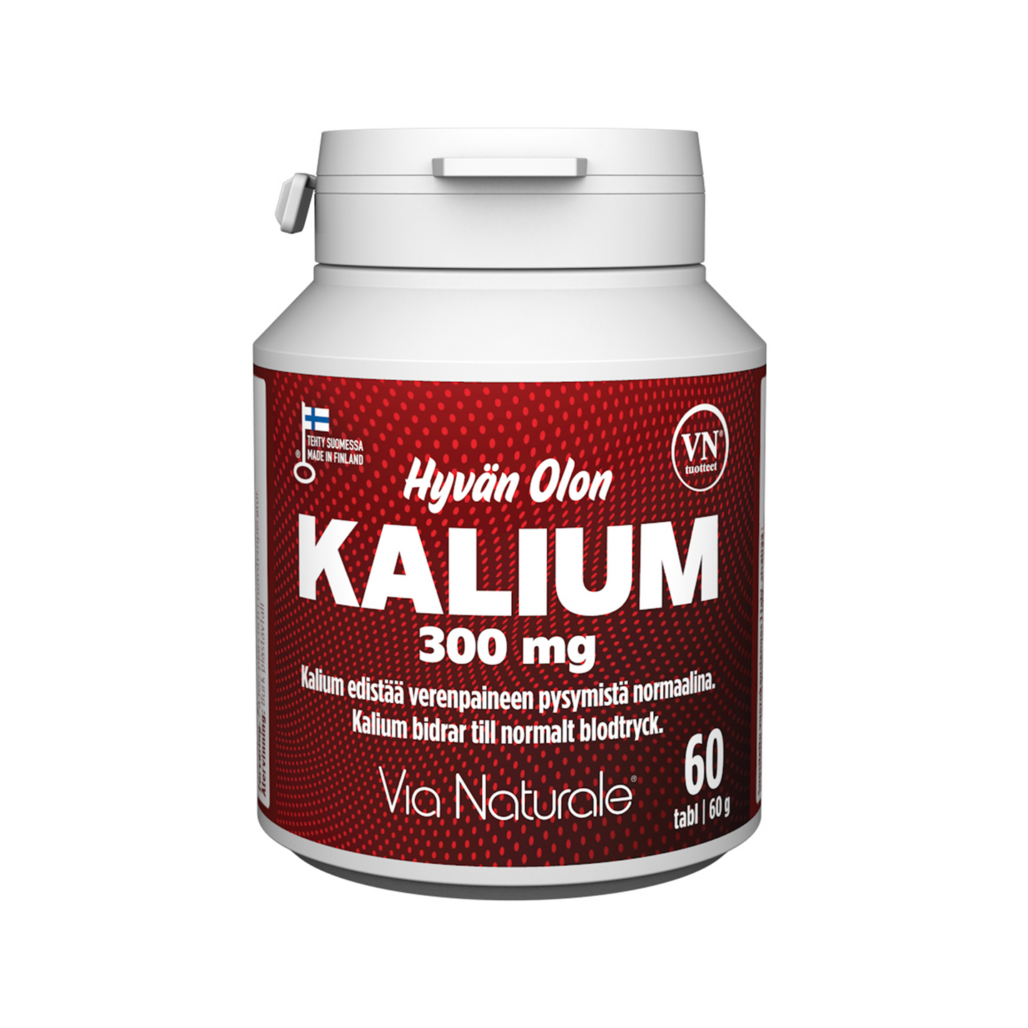 Hyvän Olon Kalium 60 tabl 60g