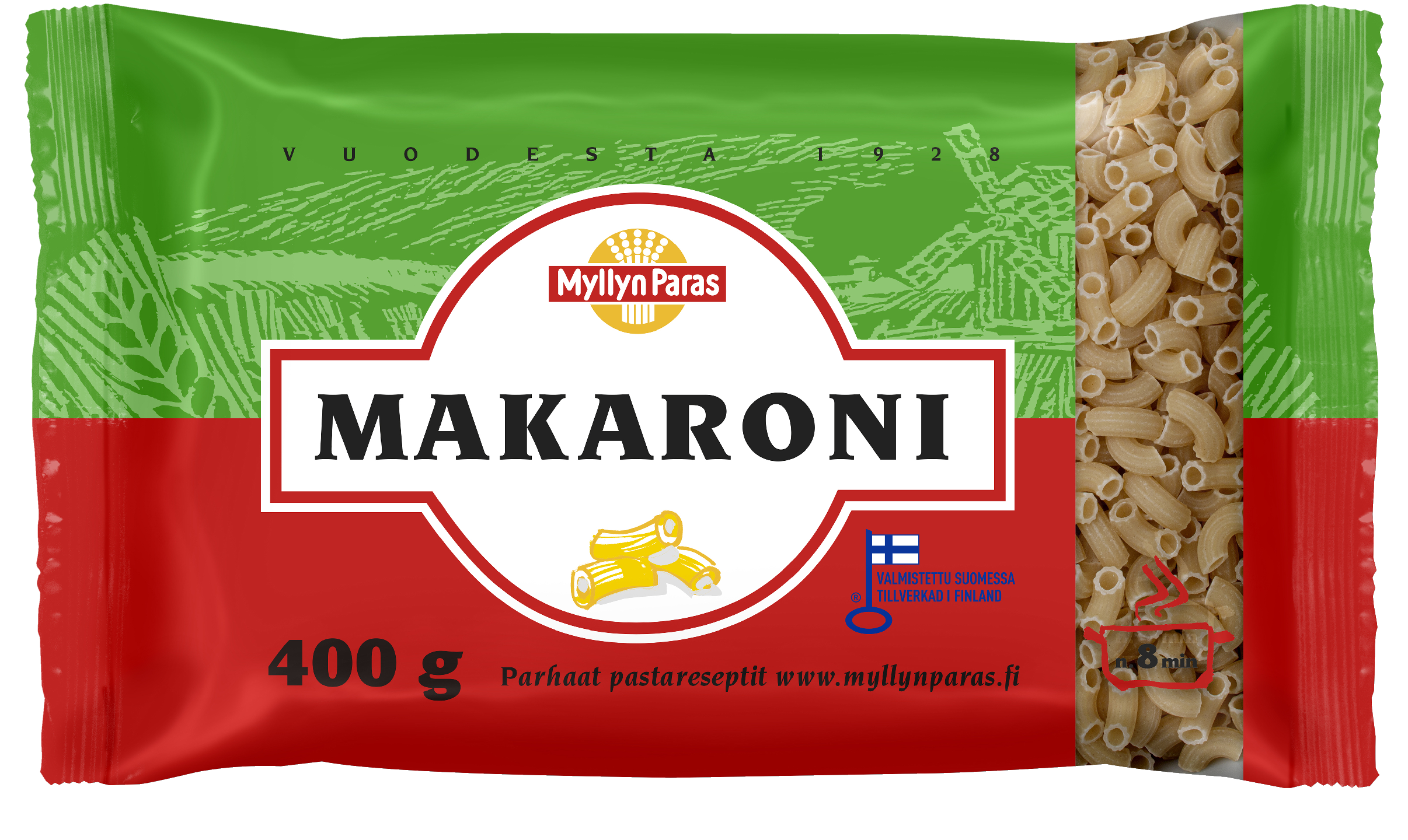 Myllyn Paras makaroni 400g PUOLILAVA