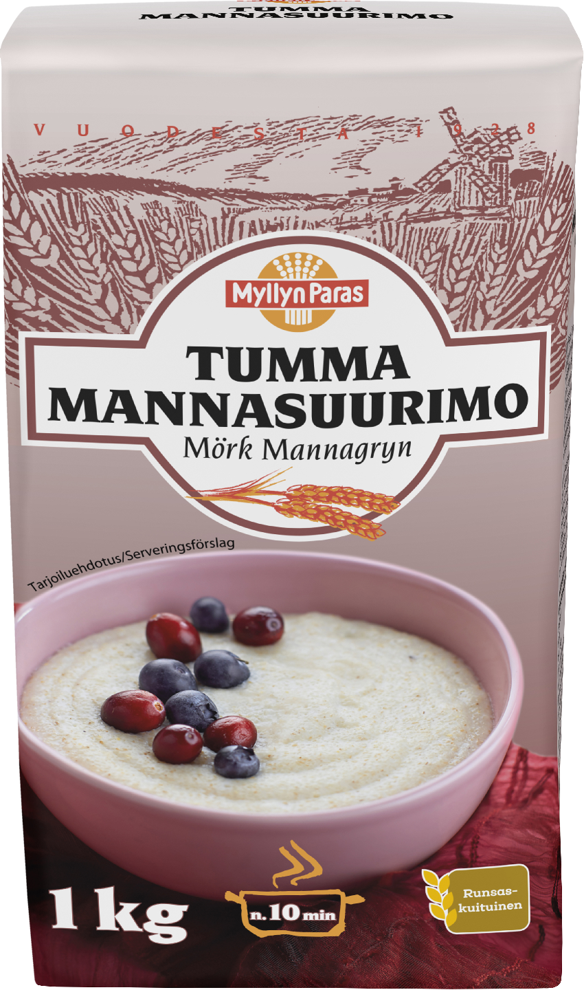 Myllyn Paras Tumma mannasuurimo 1kg