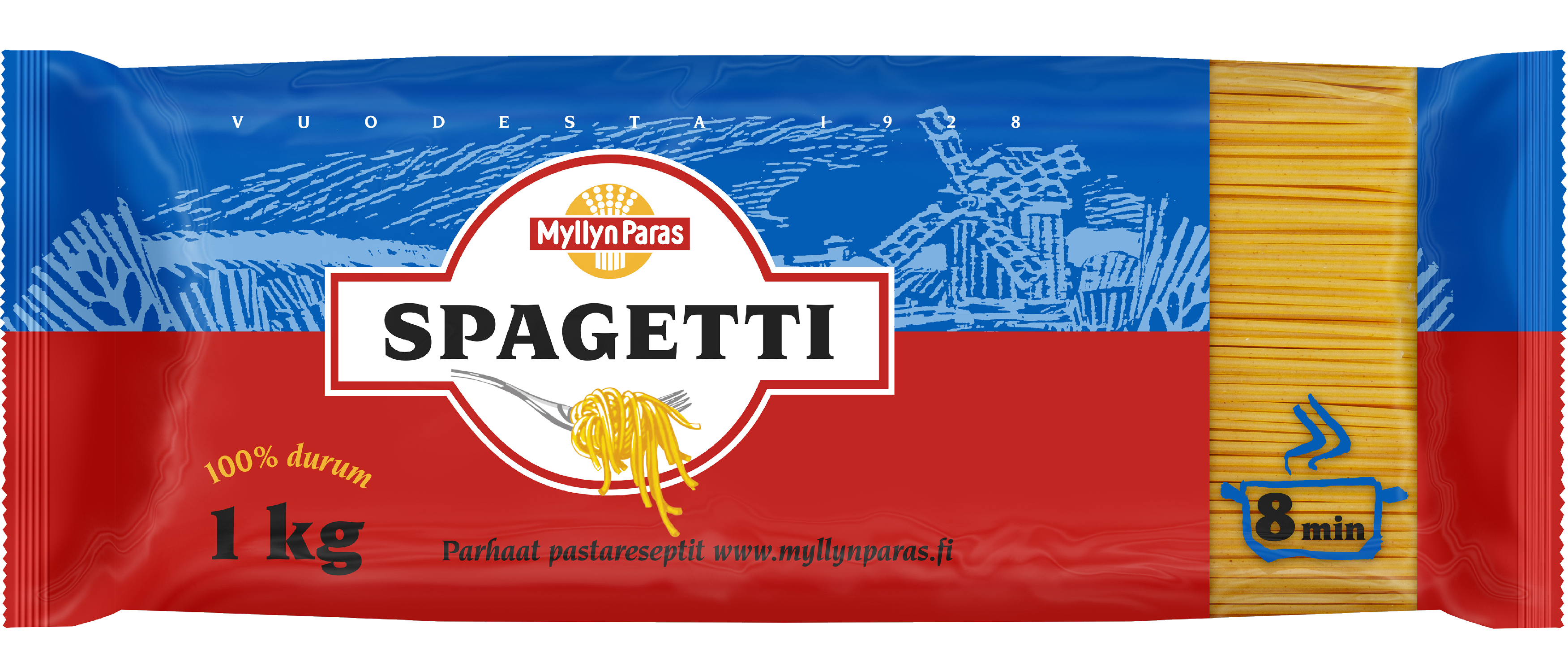 Myllyn Paras spagetti 1kg PUOLILAVA
