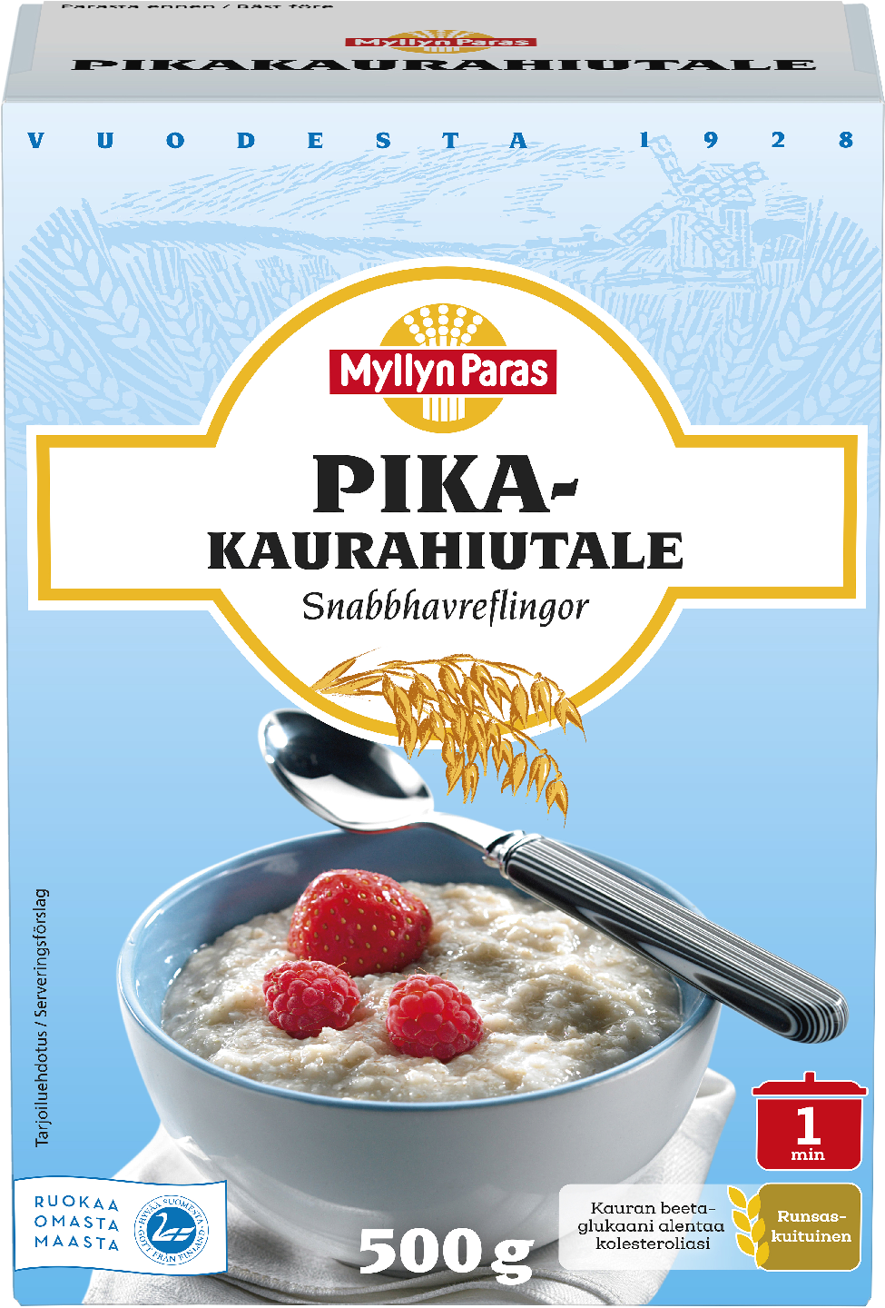 Myllyn Paras pikakaurahiut 500g PUOLILAVA