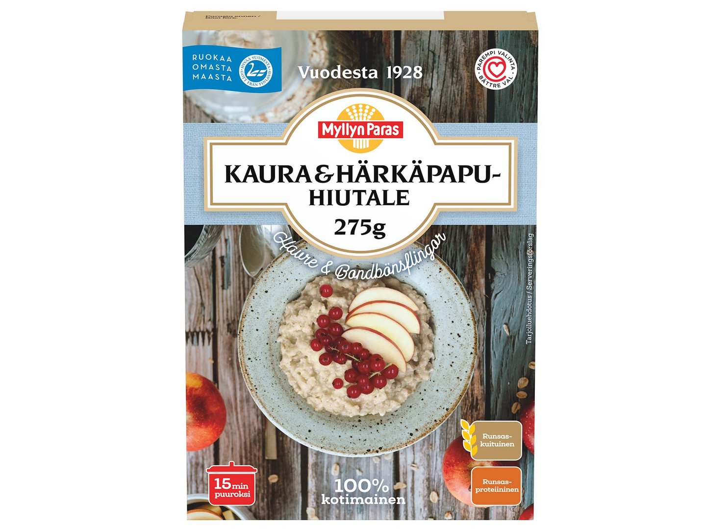 Myllyn Paras Kaura & Härkäpapuhiutale 275g | K-Ruoka Verkkokauppa