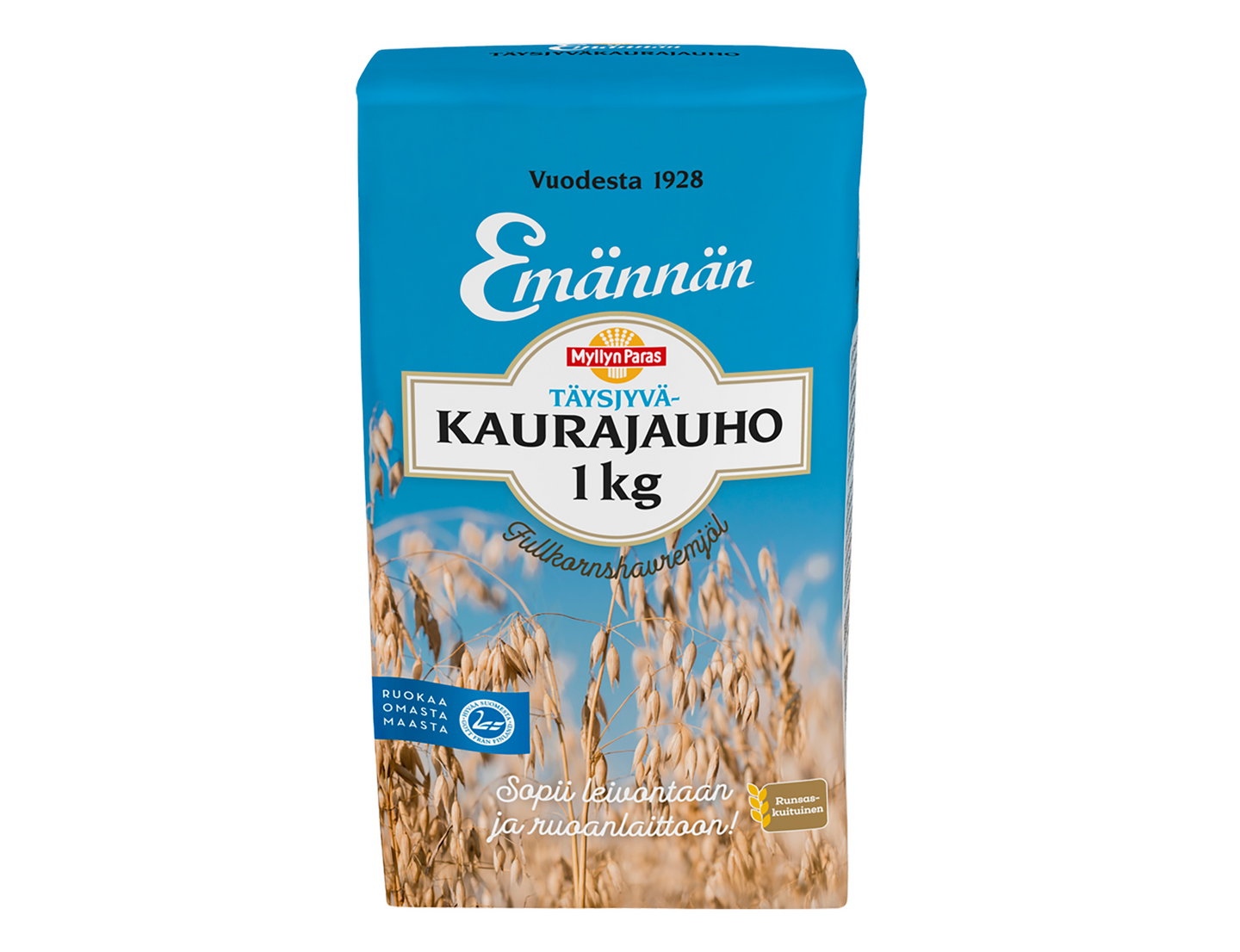 Myllyn Paras Emännän täysjyvä kaurajauho 1kg