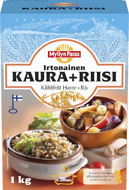 Myllyn Paras Irtonainen Kaura+Riisi 1 kg | K-Ruoka Verkkokauppa
