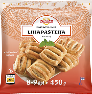 Myllyn Paras Lihapasteija 450 g pakasteleivonnainen