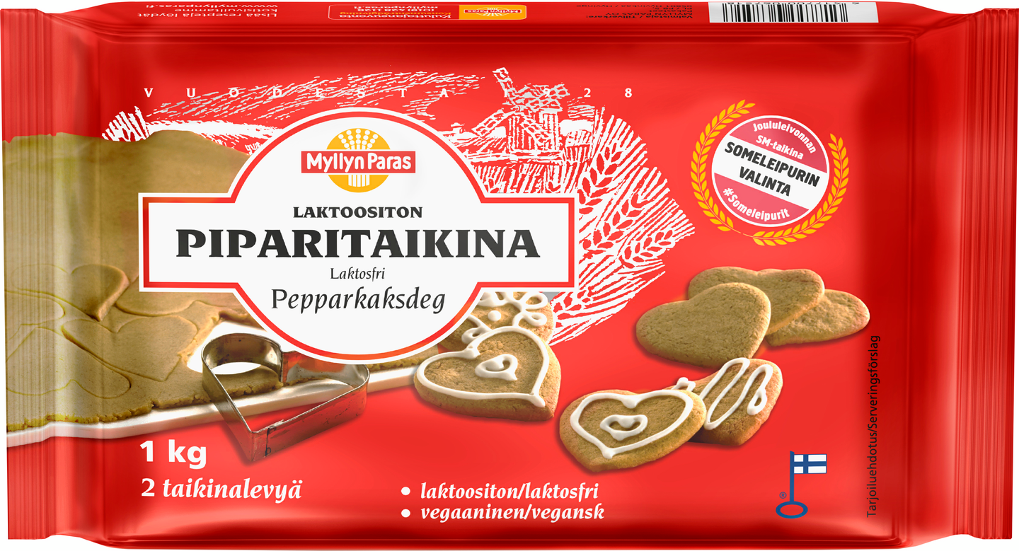 Myllyn Paras Laktoositon Piparitaikina 1 kg pakastetaikina | K-Ruoka  Verkkokauppa