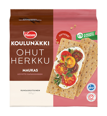 Vaasan Koulunäkki ohut herkku maukas 265g