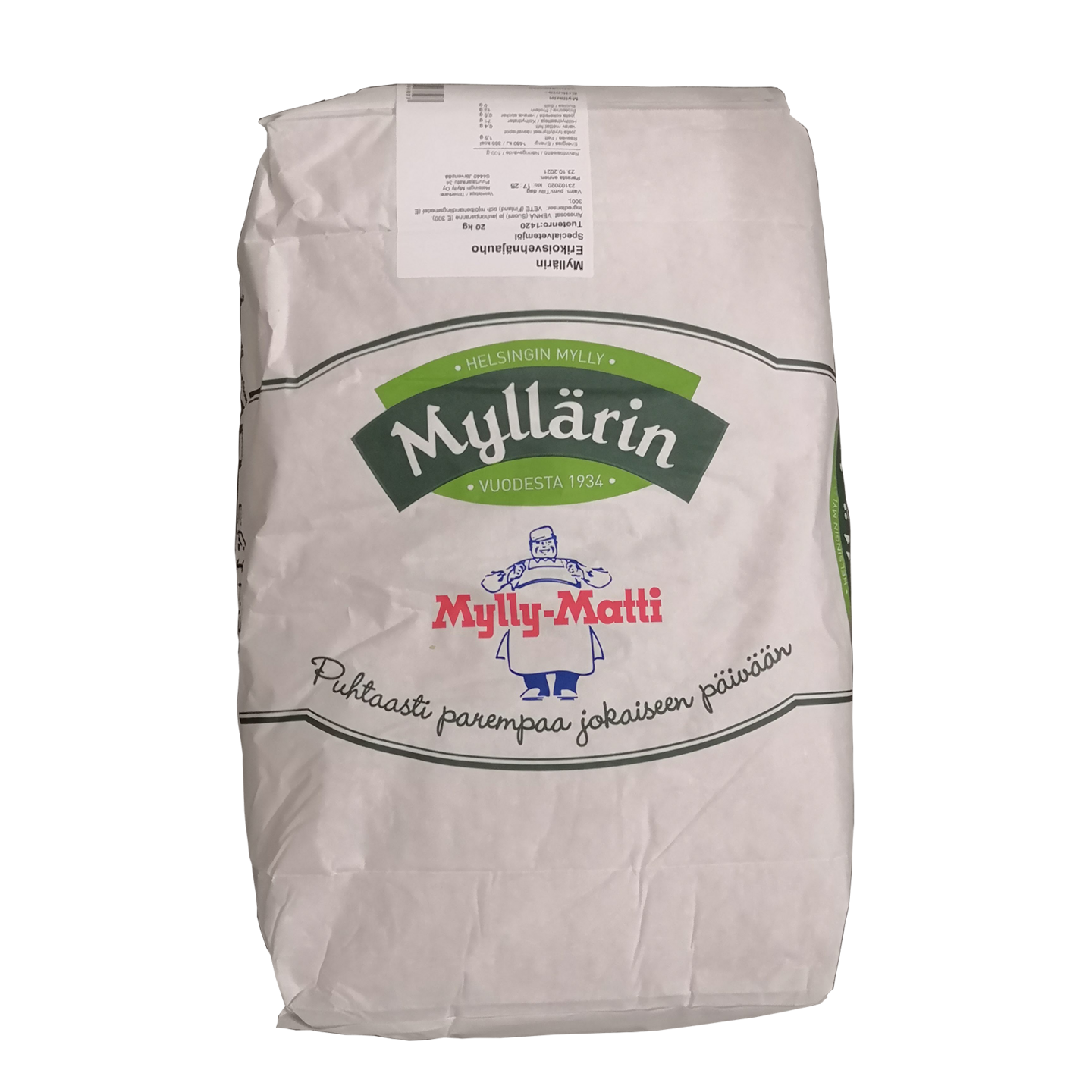 Myllärin luomu vehnäjauho 20kg