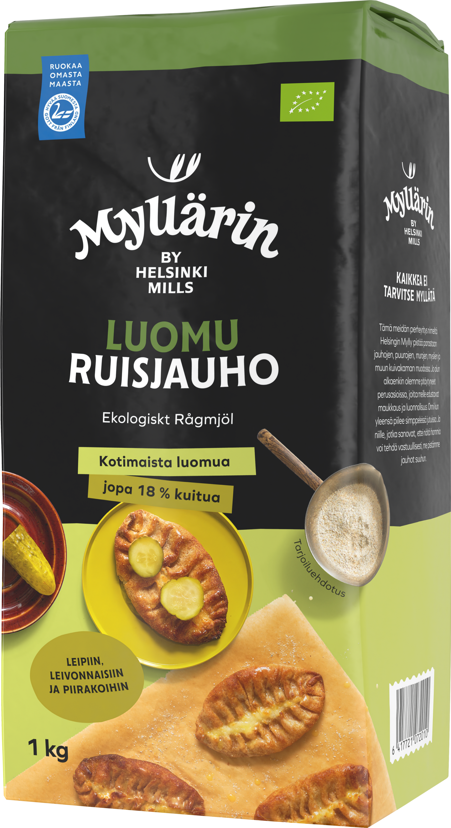 Myllärin Luomu Ruisjauho 1kg