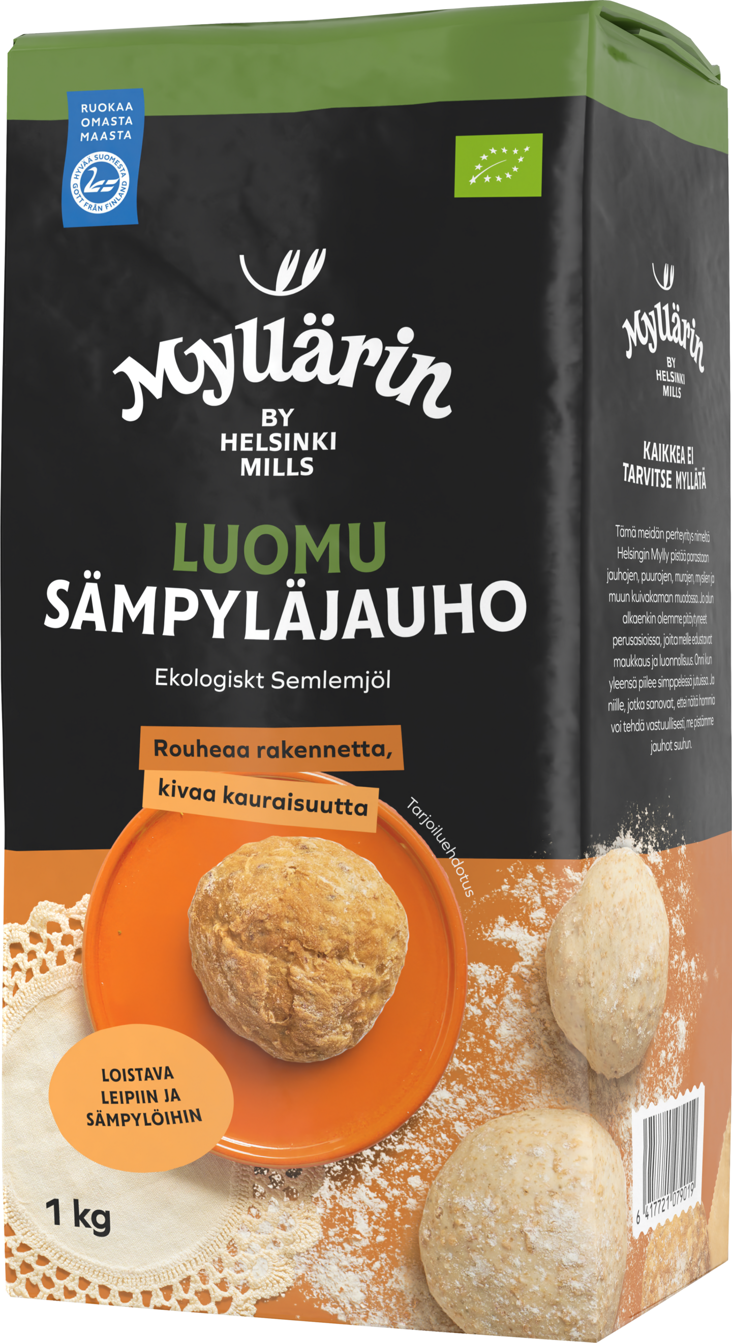 Myllärin Luomu Sämpyläjauho 1kg