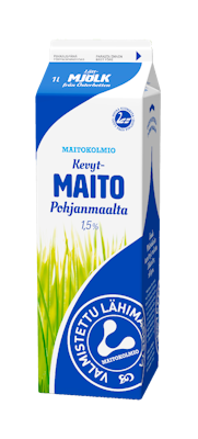 Maitokolmio kevytmaito 1l