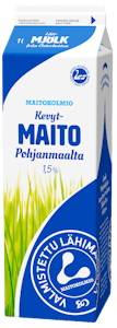 Maitokolmio kevytmaito 1l