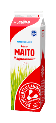 Maitokolmio täysmaito 1l