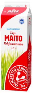 Maitokolmio täysmaito 1l