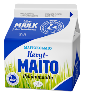 Maitokolmio kevytmaito 2dl