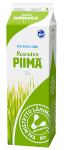 Maitokolmio rasvaton piimä 1L