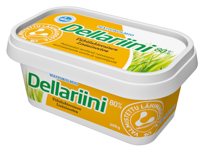 Maitokolmio dellariini 400g voi-rypsiöljyseos 80%