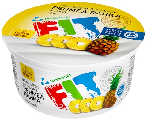 Maitokolmio FIT 150g ananas laktoositon rahka | K-Ruoka Verkkokauppa