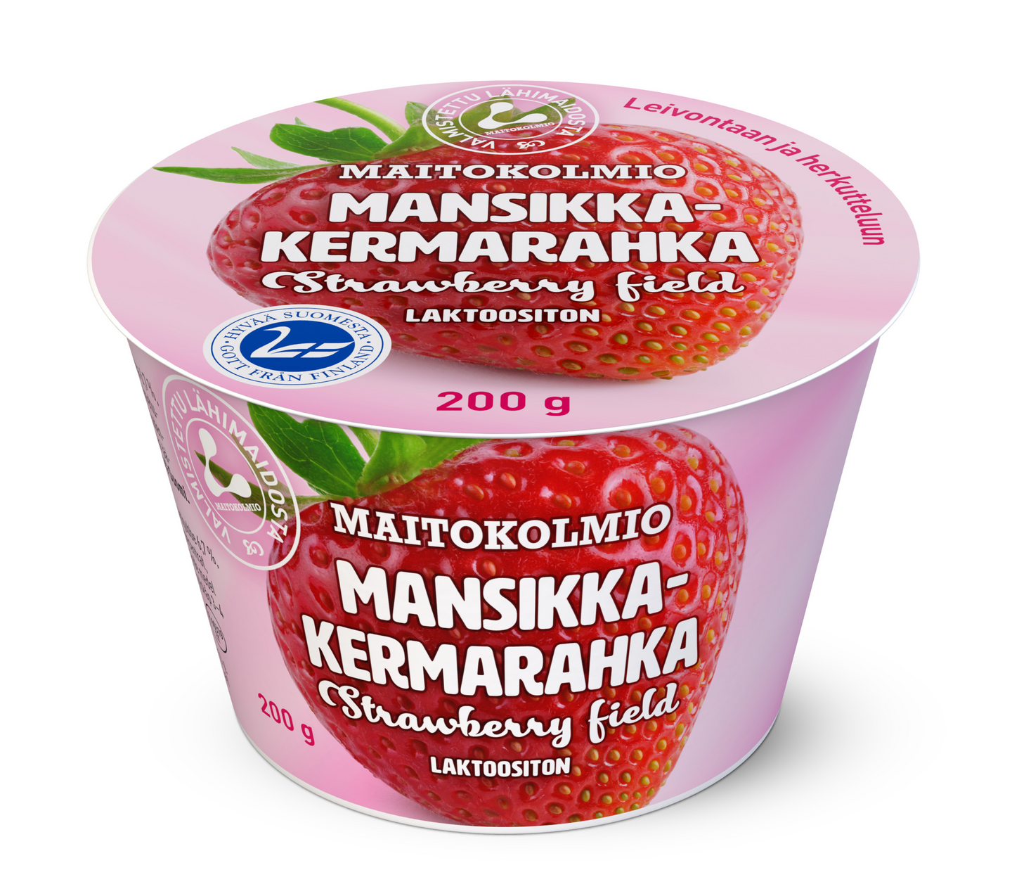 Maitokolmio Kermarahka 200g Mansikka Laktoositon K Ruoka Verkkokauppa