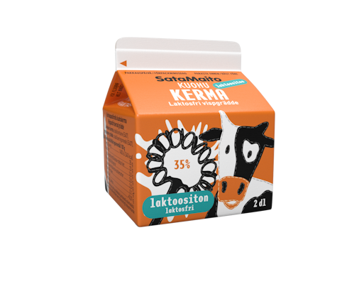Satamaito kuohukerma 35% 2dl laktoositon