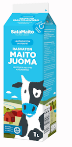 Satamaito rasvaton maitojuoma 1l laktoositon