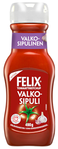 Felix ketchup 490g valkosipuli