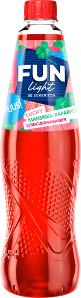 FUN Light juomatiiviste mansikka-raparperi 0,5l