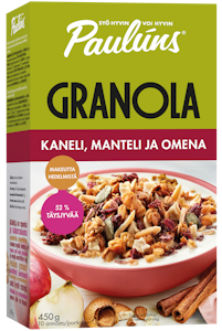 Paulúns granola 450g kaneli manteli ja omena