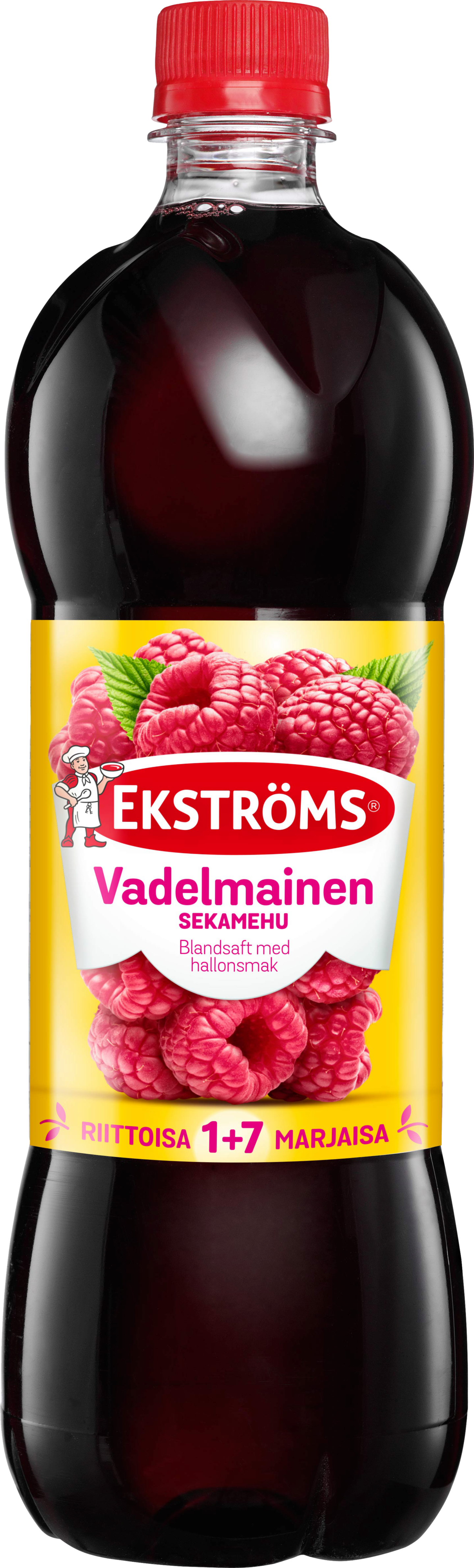 Ekströms sekamehutiiviste 0,95l vadelmainen