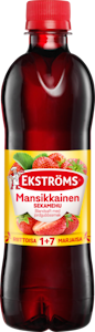 Ekströms mansikkainen sekamehutiiviste 0,5l