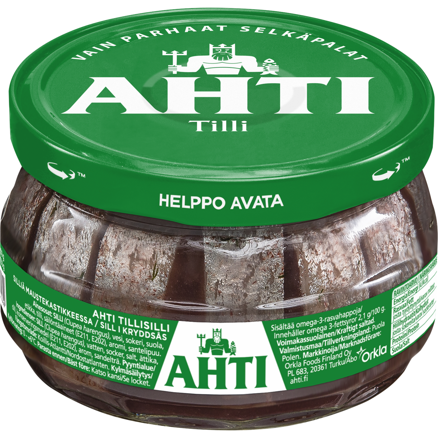 Ahti tillisilli 240/150g