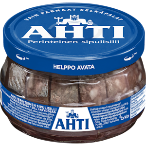 Ahti perinteinen sipulisilli 240/150g