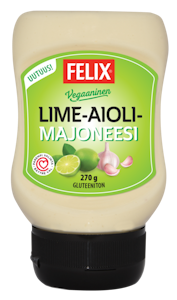 Felix vegaaninen lime-aiolimajoneesi 270g