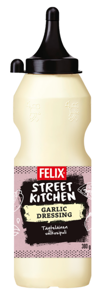 Felix Street Kitchen garlic dressing valkosipulikastike 380g
