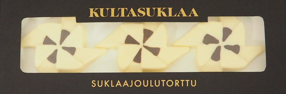 Kultasuklaa Suklaajoulutorttu 72g