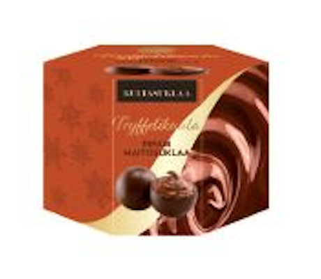 Kultasuklaa Tryffelikuula Pipari 120g