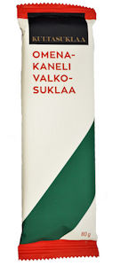 Kultasuklaa suklaalevy 80g valkosuklaa-omena-kaneli