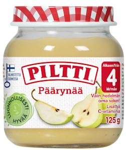 Piltti Päärynää 125g 4kk