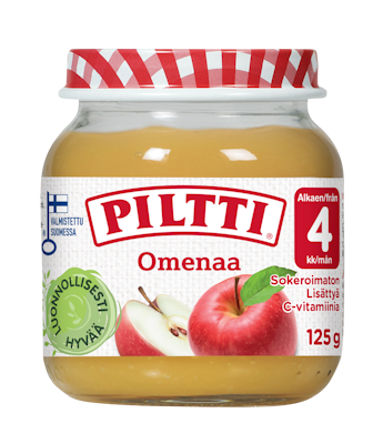 Piltti Omenaa 125g 4kk