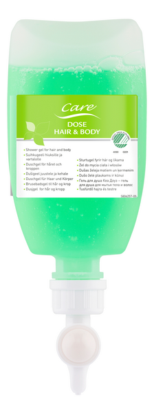 Care Dose 400ml Hair&Body dispenser suihkugeeli