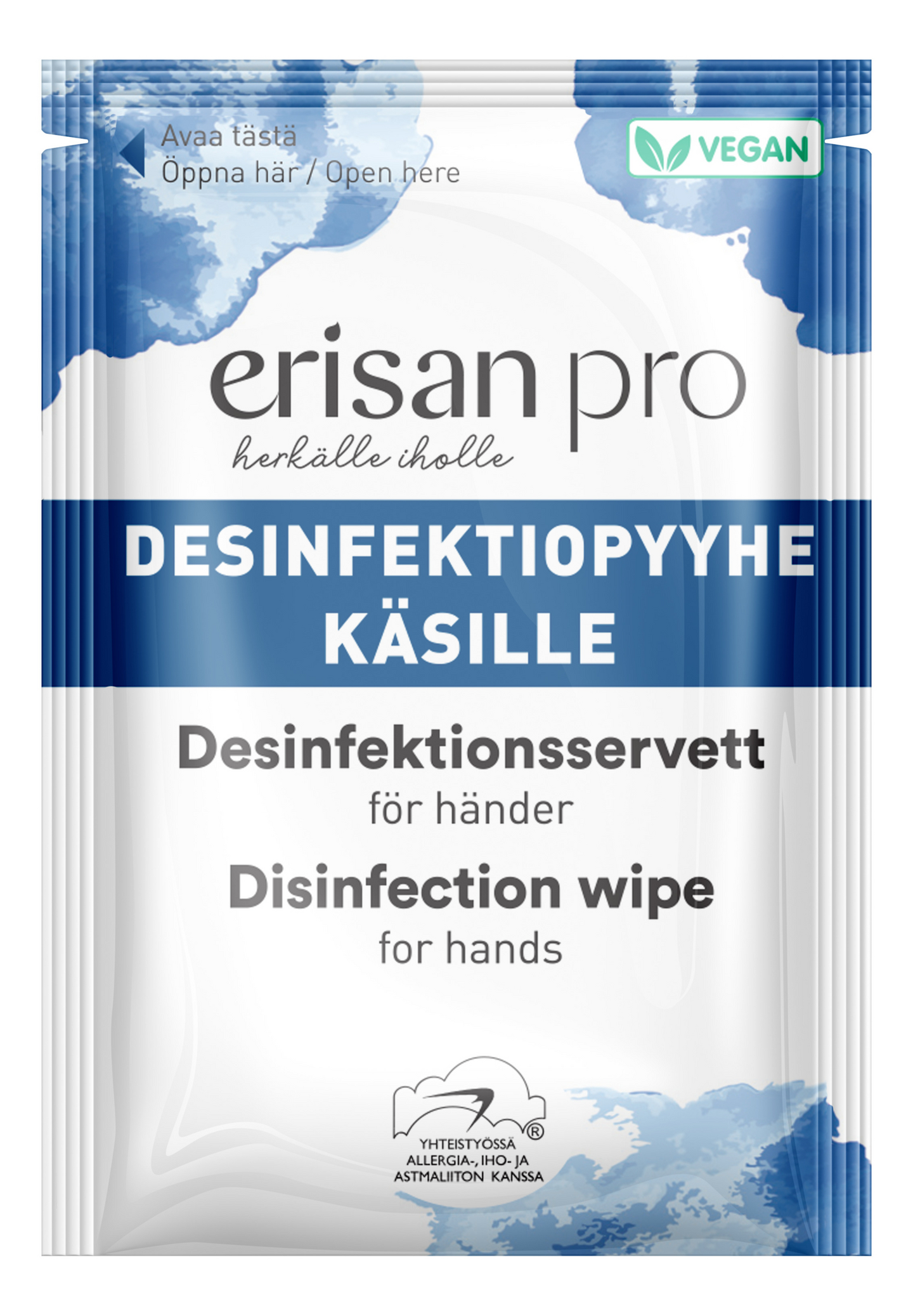 Erisan Pro desinfektiopyyhe kKäsille 250kpl