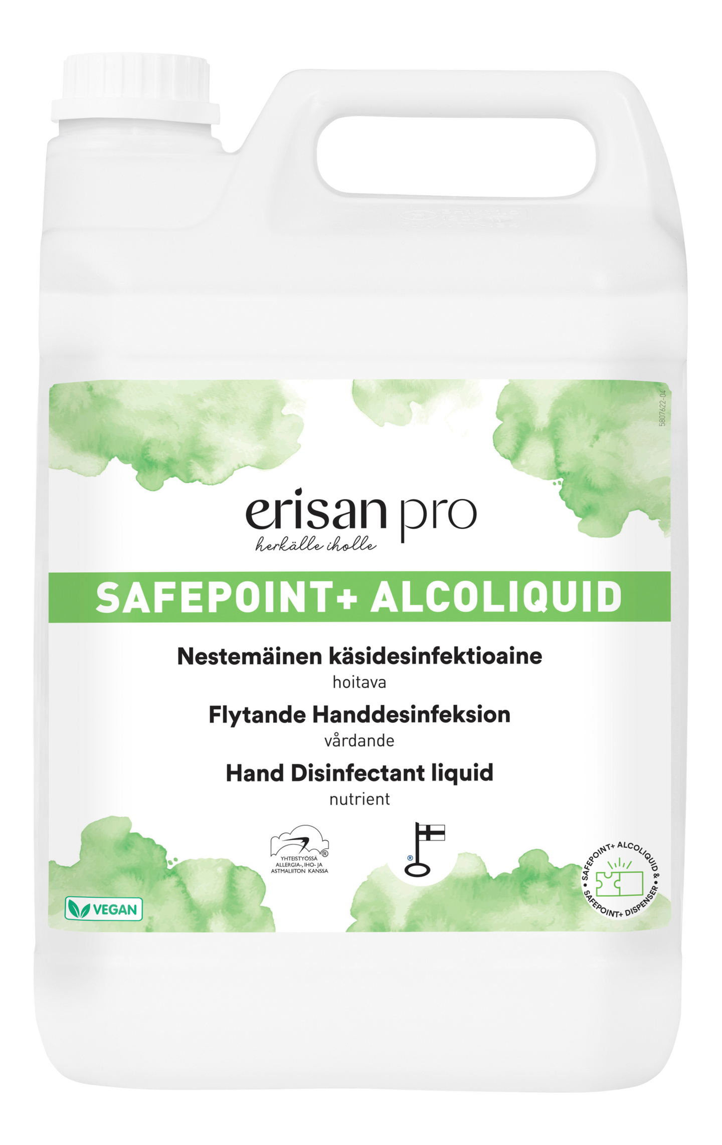 Erisan Pro Safepoint+ Alcoliquid käsidesinfektioaine 5l